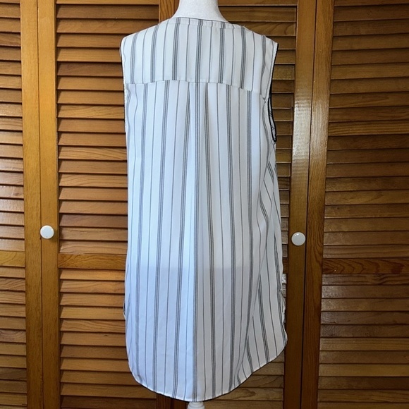 Daniel Rainn Striped Tunic Tank Size Large - Picture 4 of 7